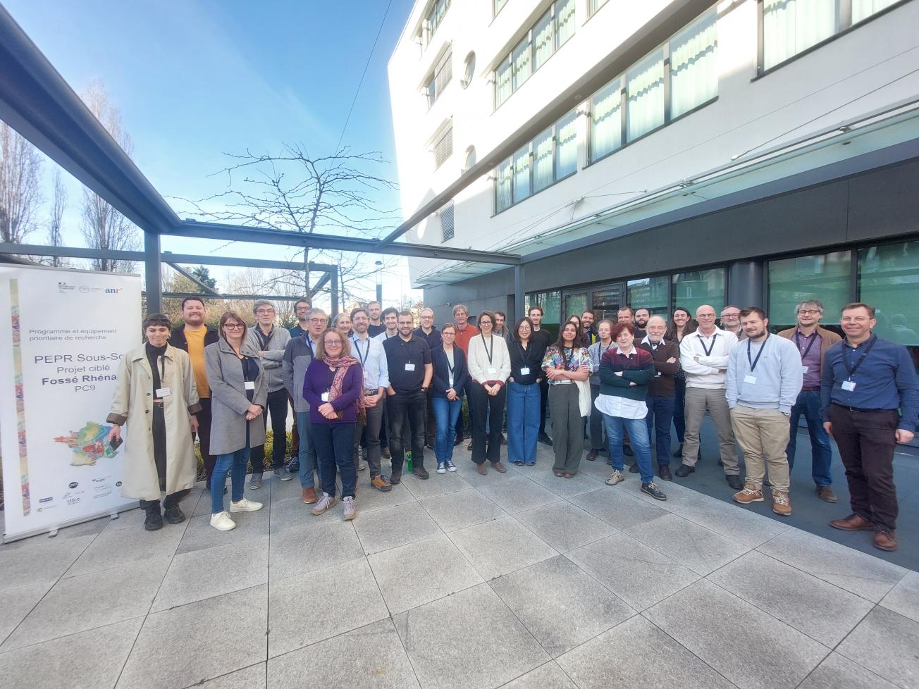 Participant·e·s à la réunion annuelle du projet le 06 mars 2025.