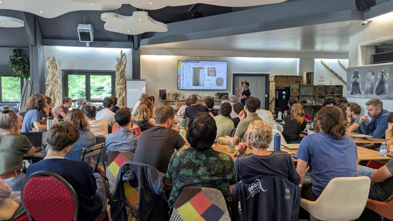 Présentation des résultats de postdoctorat de Bastien Huet lors des journées annuelles du PC13 (Juin 2026)