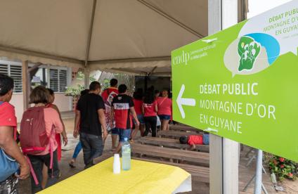 Réunion de débat public organisée par la CNDP 