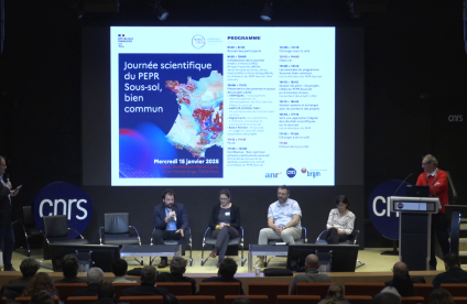 Journée scientifique du programme de recherche (PEPR) Sous-sol, bien commun, le 15 janvier, à Paris.