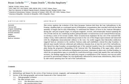 Démantèlement de la chaîne varisque d’Europe de l’Ouest et fragmentation précoce de la Pangée : le rôle clé de la subduction de la Paléotéthys
