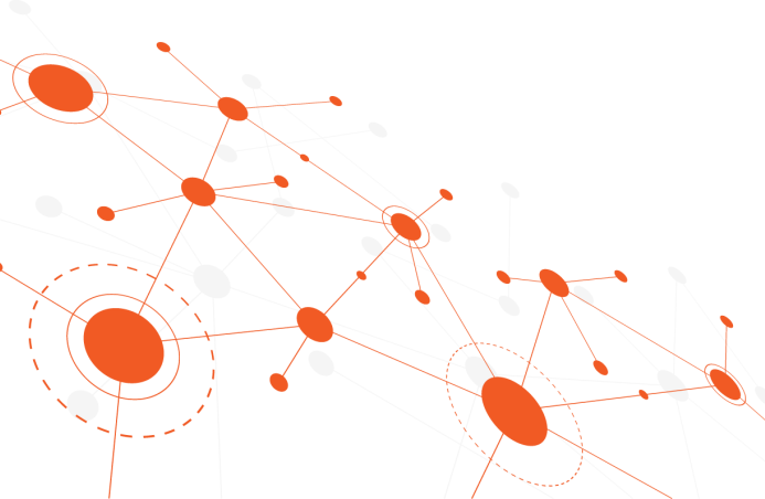 Abstract geometric connect lines and dots.Simple technology graphic background.Illustration Vector design Network and Connection concept. 