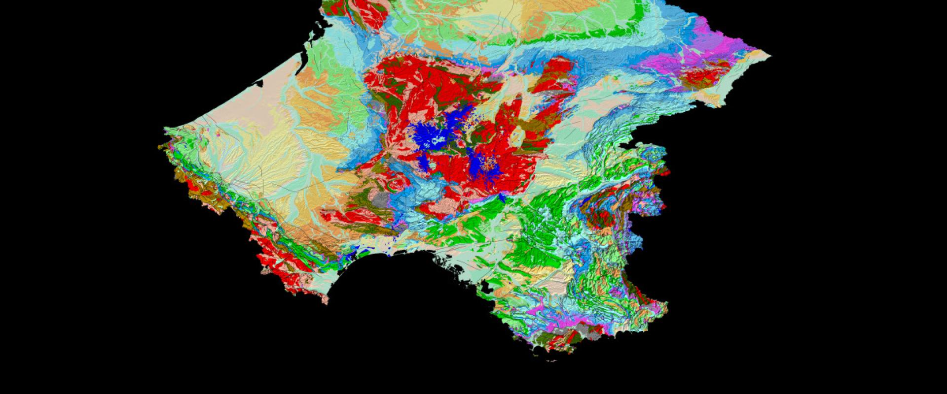 Carte géologique de la France