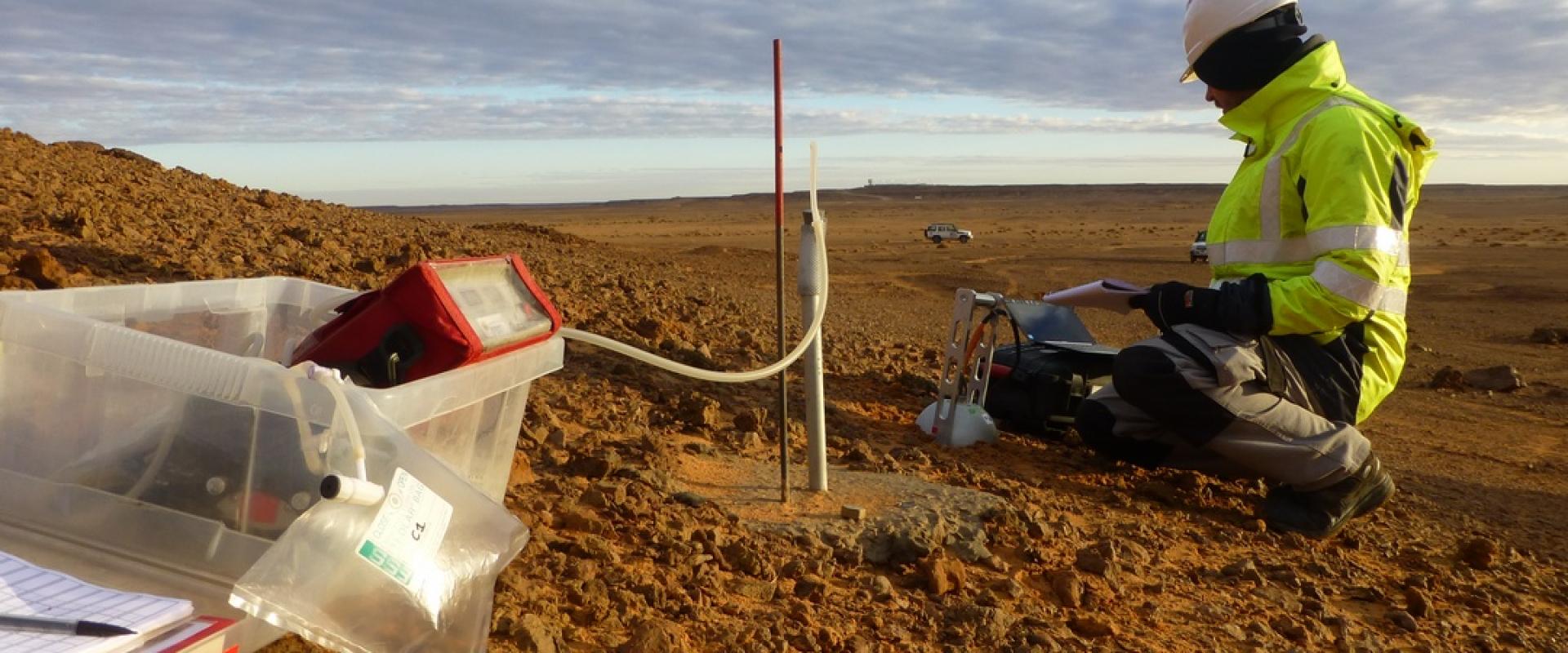 Monitoring environnemental au droit d’un site de stockage de CO2 en Algérie