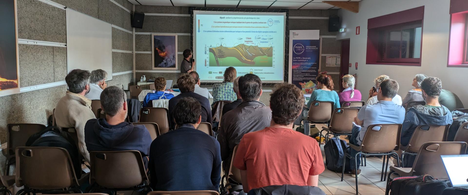 Réunion de lancement du projet Massif central