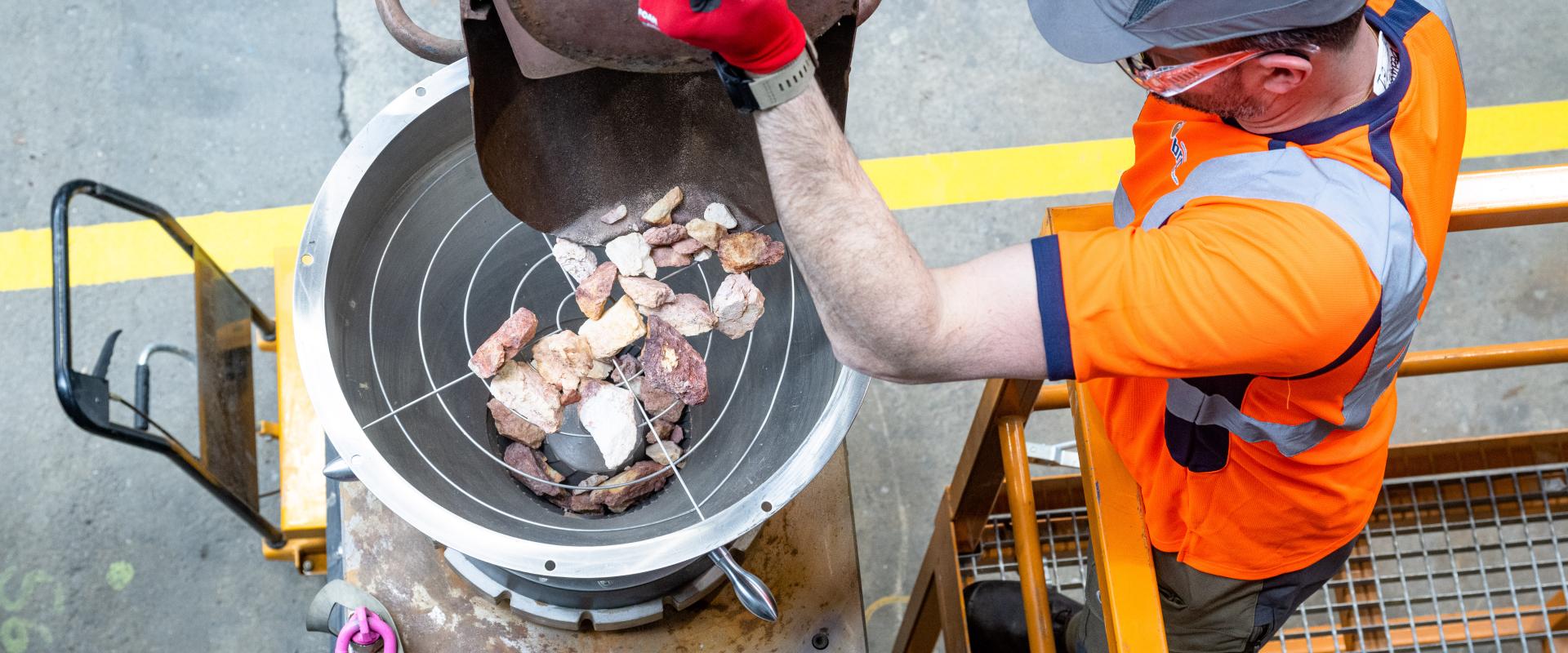 Plateforme Plat'Inn du BRGM à Orléans sur les matières premières minérales et l'économie circulaire (Loiret, 2023).