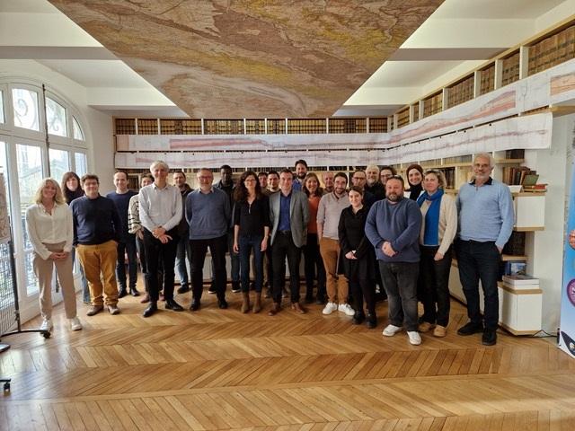 Participant·e·s à la journée du 13 mars à la Société Géologique de France, le 13 mars 2025.