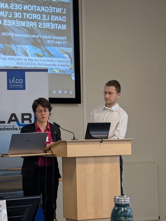 Stephanie Muller (BRGM) et Florian Leprovost (BRGM)
